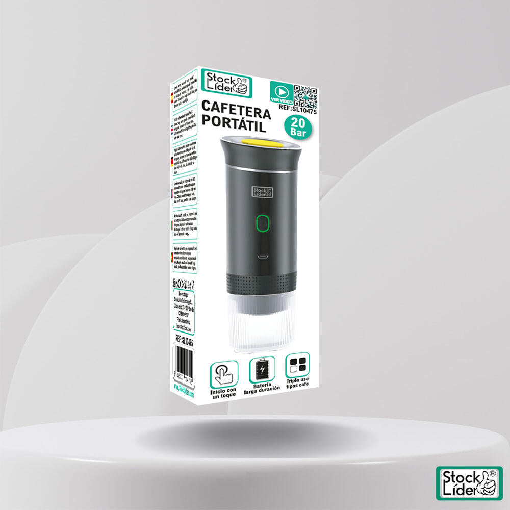 Cafetera Portátil – ¡Café Fresco en Cualquier Momento y en Cualquier Lugar!
