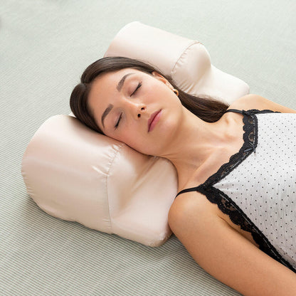 Almohada Cervical Antiarrugas con Funda de Satén Youthlow