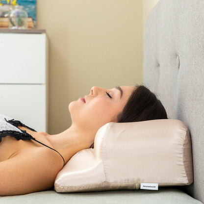 Almohada Cervical Antiarrugas con Funda de Satén Youthlow