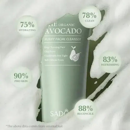 Limpiador Facial con Extracto de Aguacate 100g – Hidratación y Limpieza Profunda para una Piel Radiante